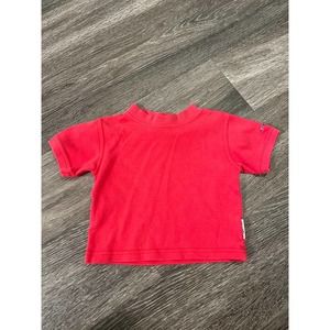 Vintage Gymboree Rainbow tag Red Shirt With Gymboree Logo sz XS